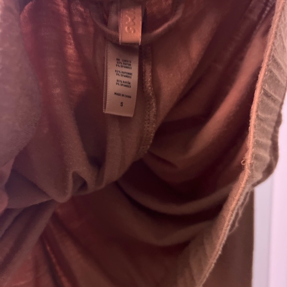 Skims Super Soft Pajama Pants Caramel Brown - Picture 5 of 5